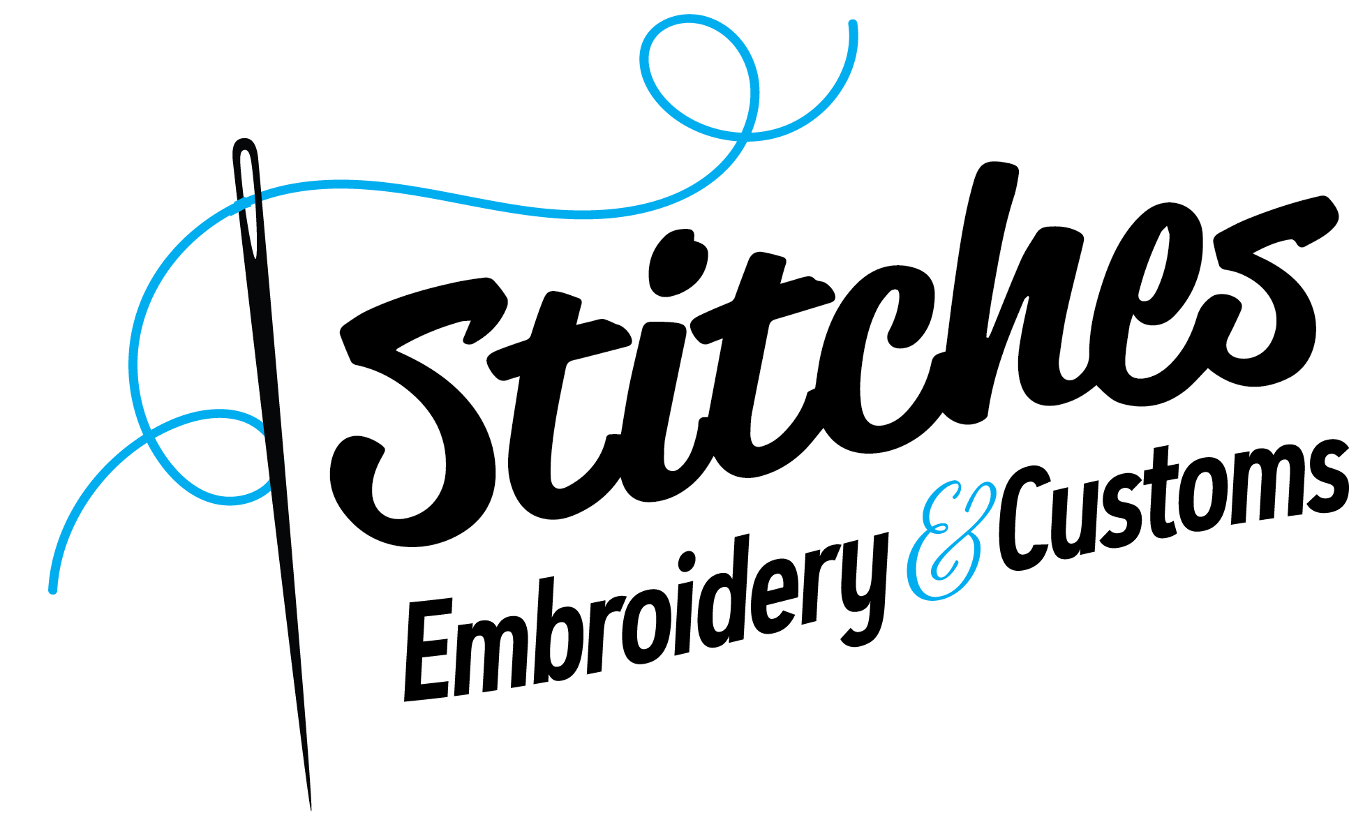 Stitches Embroidery & Customs logo